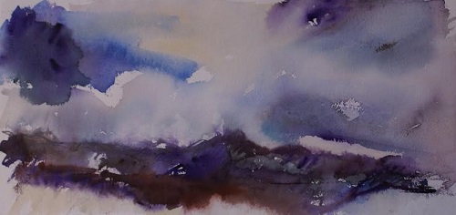 Watercolour by Pauline Rignall