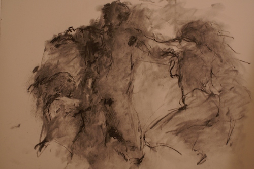 Rising Figures by Pauline Rignall