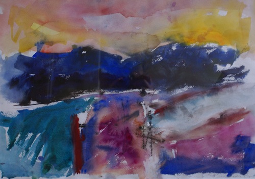 Watercolour by Pauline Rignall